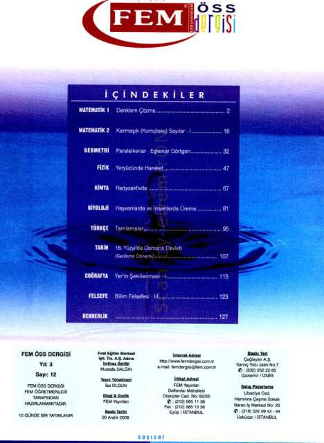2009 FEM Dergisi 12