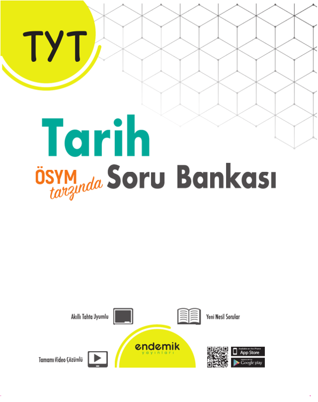 2022 Endemik TYT Tarih Soru Bankası