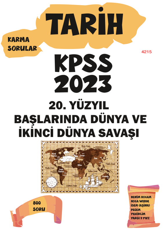 2024 Karma Tarih 20. Yüzyıl