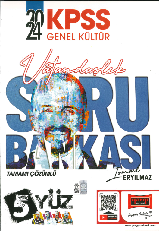 2024 Yargi 5 Yüz Vatandaşlık Soru Bankası