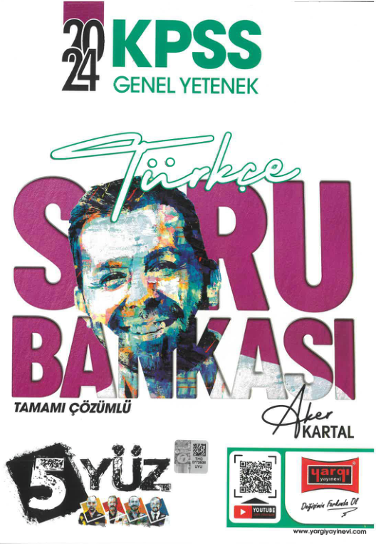 2024 Yargı 500 Seri Türkçe Soru Bankası