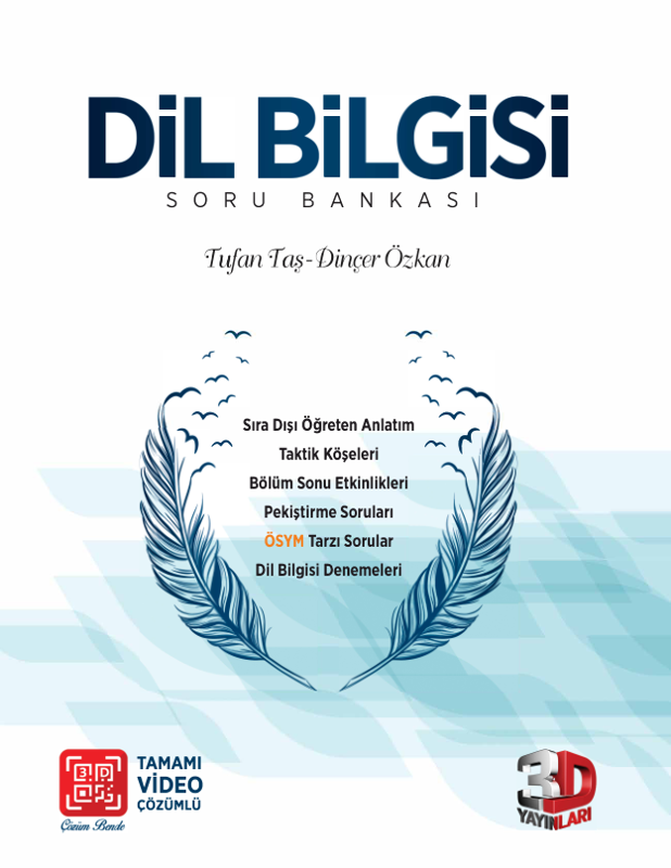 3D Yayınları TYT Dil Bilgisi Soru Bankası 2021