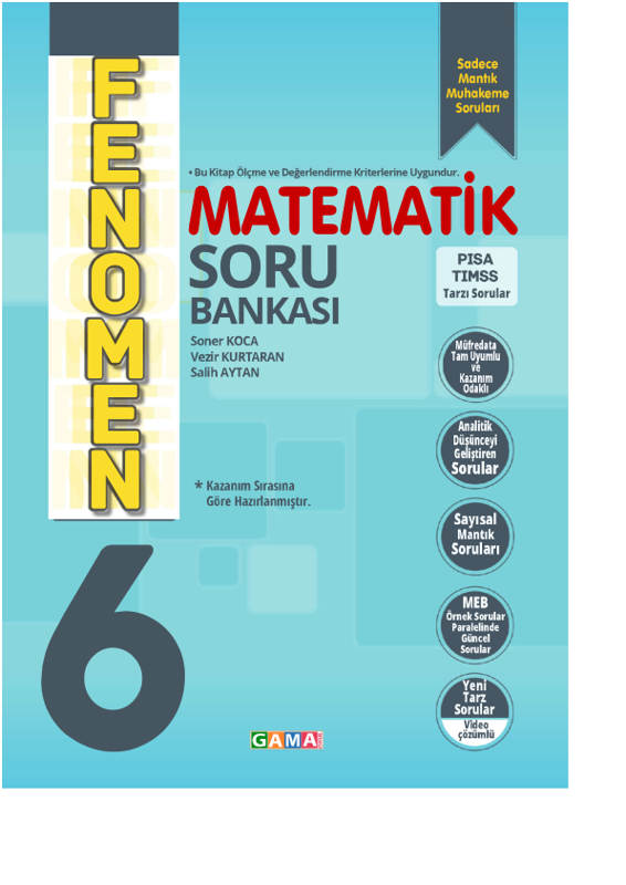 6. Sınıf Fenomen Matematik 2021