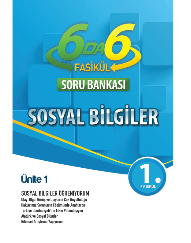 6. Sınıf Sosyal Bilgiler Fasikül S.B