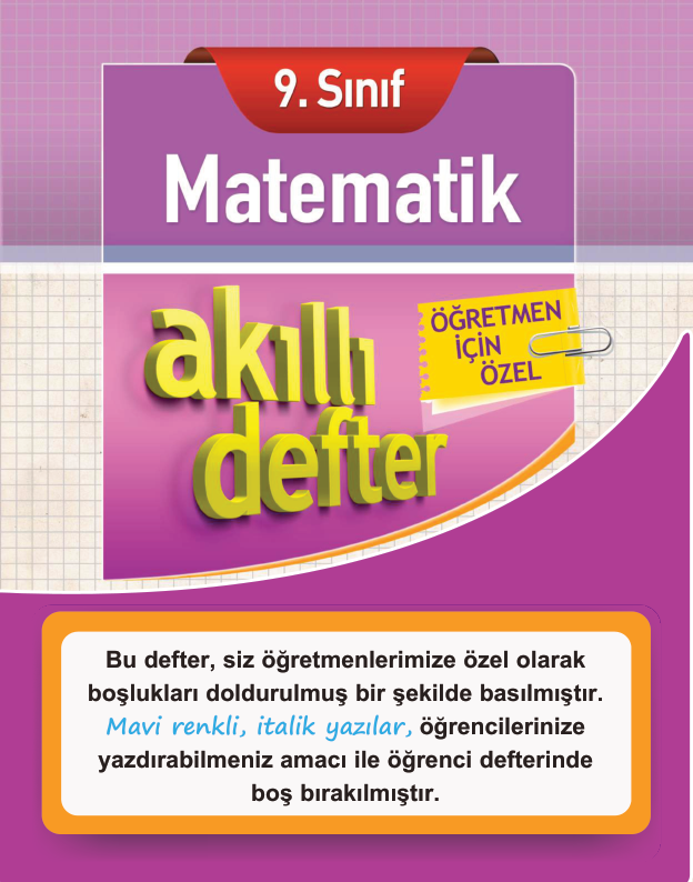 9.Sinifmatematikakillidefter