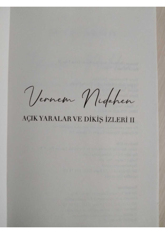 Açık Yaralar Ve Dikiş İzleri 2