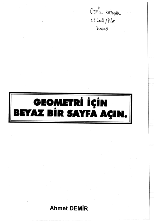 Kolay Geometri: Temel Geometri Konu Anlatımı