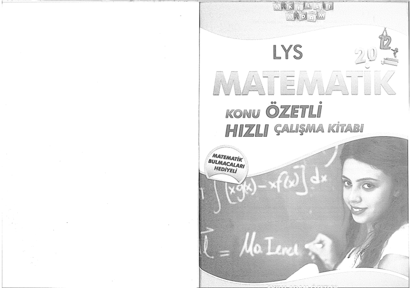 Akıllı Adam Yayınları YKS Matematik Çalışma Kitabı