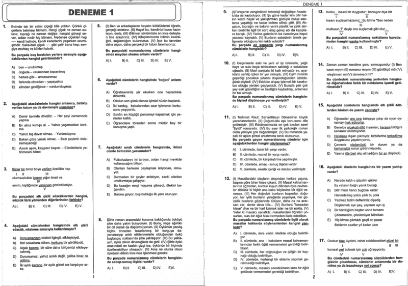 Akıllı Adam PMYO 13 Deneme Sınavı