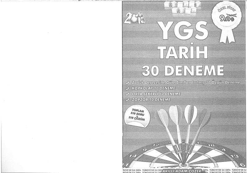Akıllı Adam YGS Tarih 30 Deneme