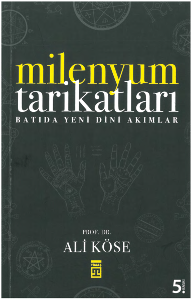 Ali Köse Milenyum Tarikatları Timaş Yayınları