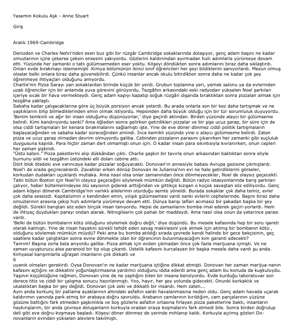 Anne Stuart: Yasemin Kokulu Aşk