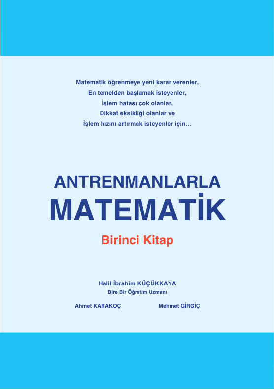 Antrenmanlarla Matematik - İndex 1