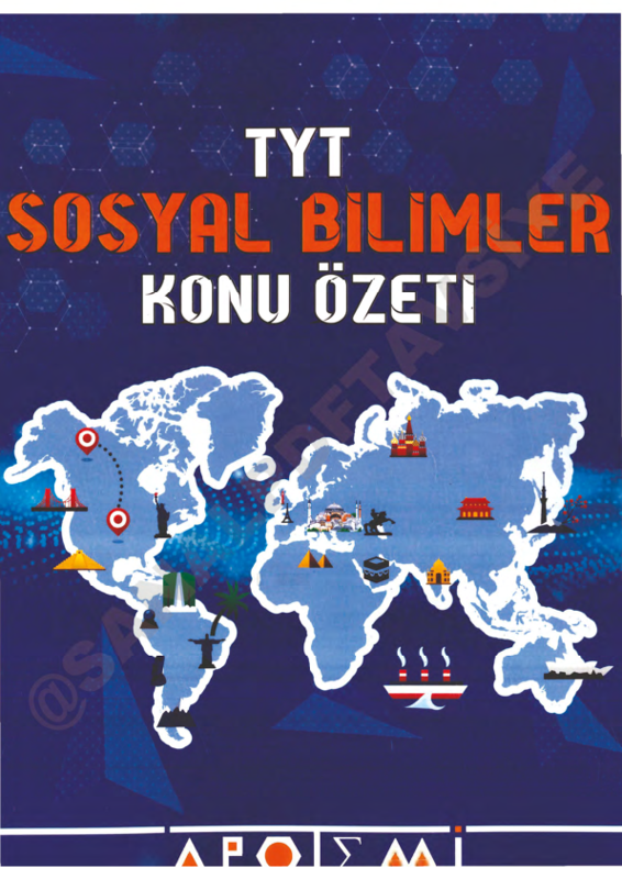Apotemi TYT Sosyal Bilimler Özet Kitabı