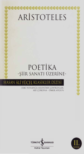 Poetika - Aristoteles (İş Bankası Kültür Yayınları)