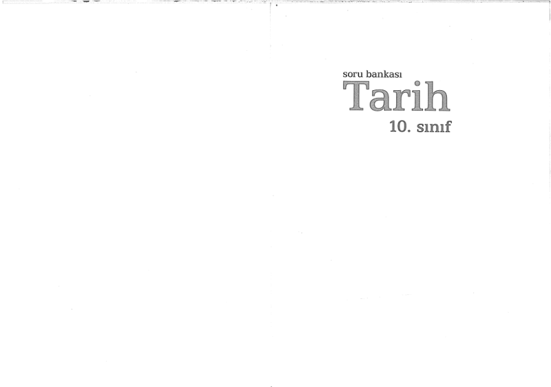 Arkadaş 10. Sınıf Tarih Soru Bankası