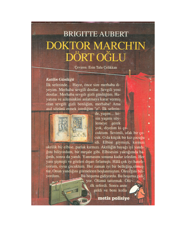 Brigitte Aubert - Doktor Marchin'in Dört Oğlu: Psikolojik Gerilim