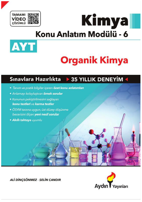 Aydın AYT Kimya 6. Fasikül Organik Kimya