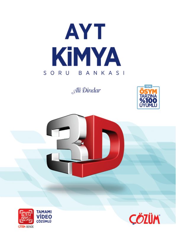 AYT Kimya 3D Soru Bankası