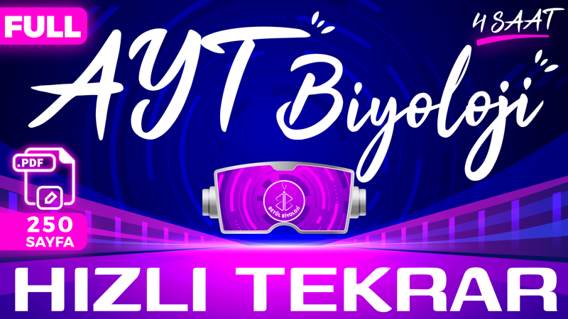 Betül Biyoloji AYT Hızlı Full Tekrar