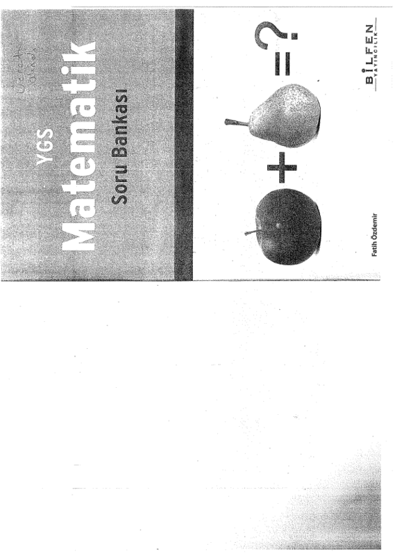 Bilfen Yayınları YGS Matematik Soru Bankası