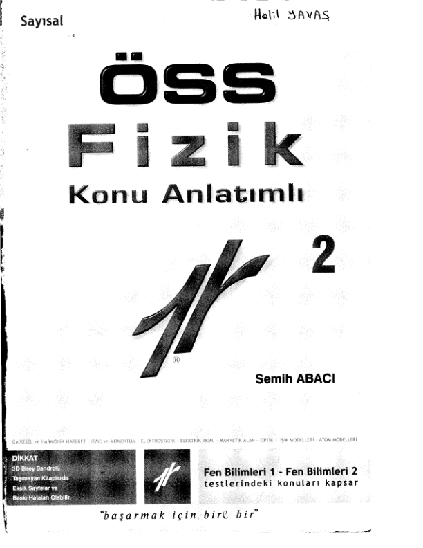 Birey Konu Anlatımlı 2