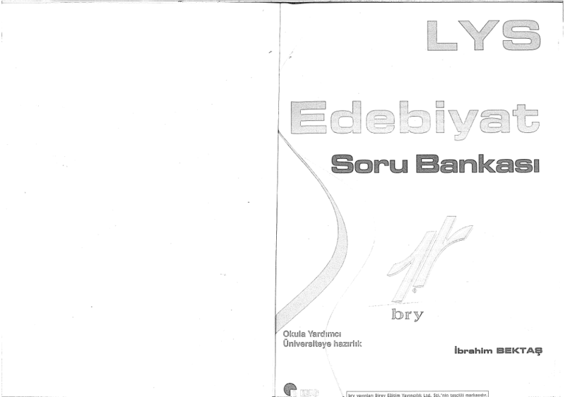 Birey LYS Edebiyat Soru Bankası