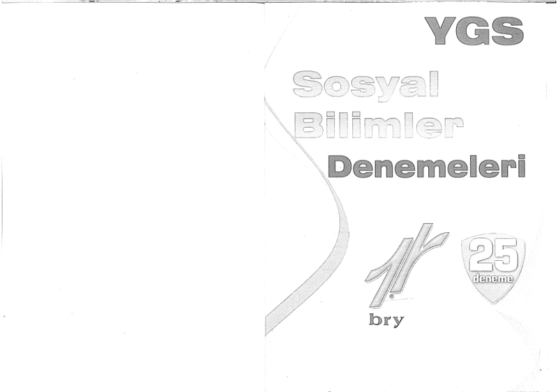 Birey YGS 25 Sosyal Bilimleri Denemeleri