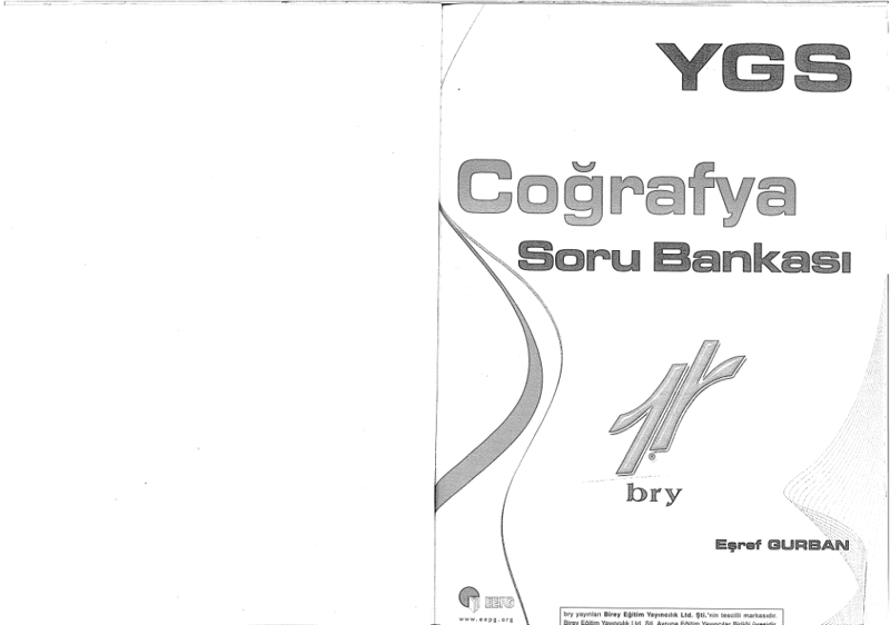 Birey YGS Coğrafya S.B