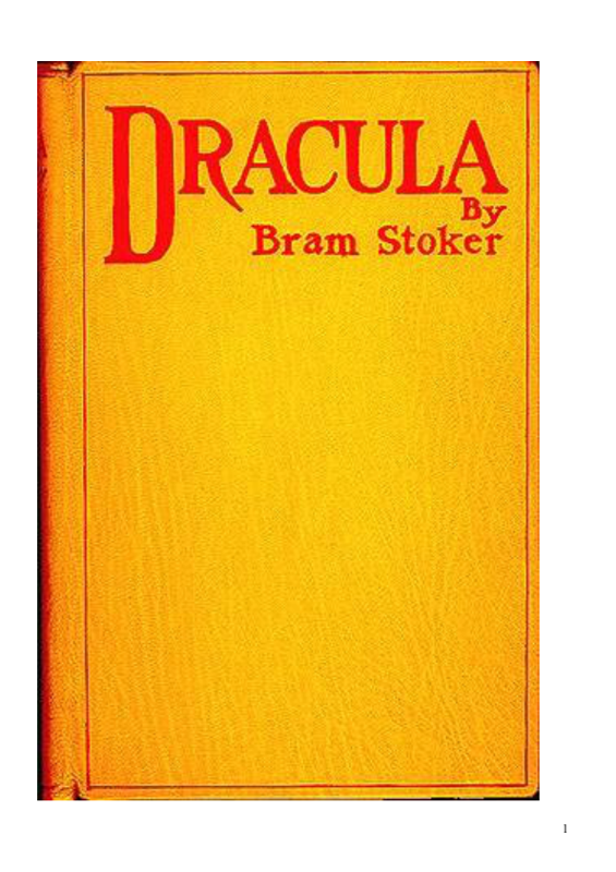 Bram Stoker Drakula