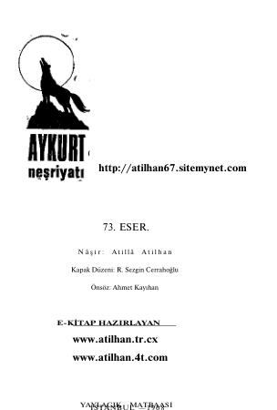 Cevat Rifat Atilhan Menemen Hadisesinin İç Yüzü