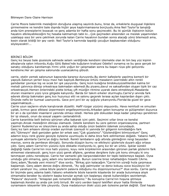 Bitmeyen Dans: Aşk ve İhanet Arasında