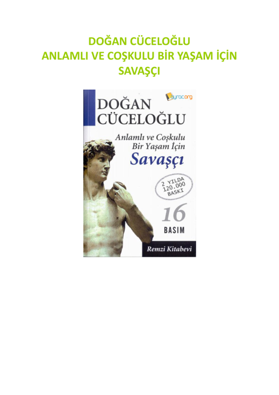 Doğan Çüçeloğlu Savaşçı