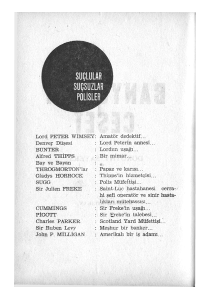 Banyodaki Ceset - Dorothy L. Sayers