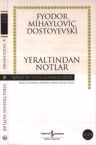Dostoyevski Yeraltından Notlar