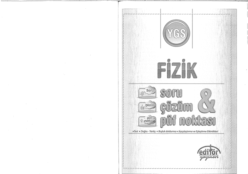 Editor YGS Fizik S.B