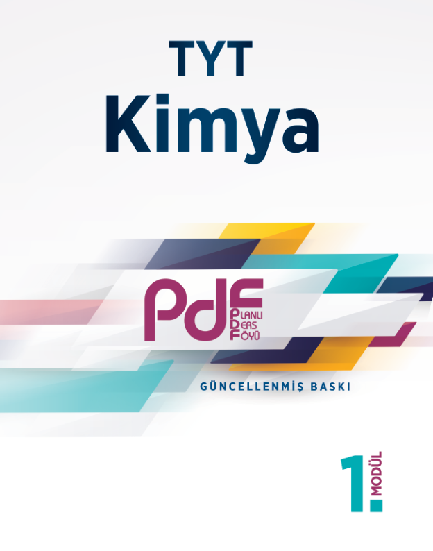 Eğitim Vadisi TYT Kimya Planlı Ders Föyleri 4K 2021