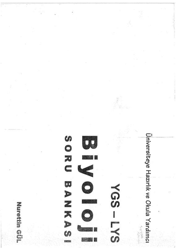 Ekstrem YGS LYS Biyoloji S.B