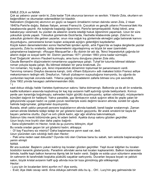 Nana: Paris'in Yükselen ve Düşen Yıldızı