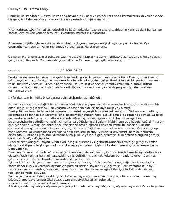 Bir Rüya Gibi