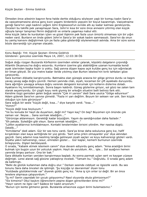 Küçük Şeytan