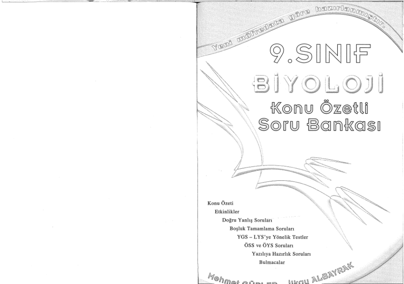Esen Yayınları 9. Sınıf Biyoloji Konu Anlatımlı Soru Bankası B Serisi