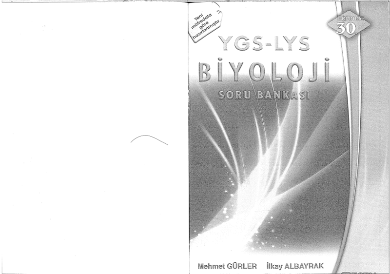 Esen YGS-LYS Biyoloji Soru Bankası