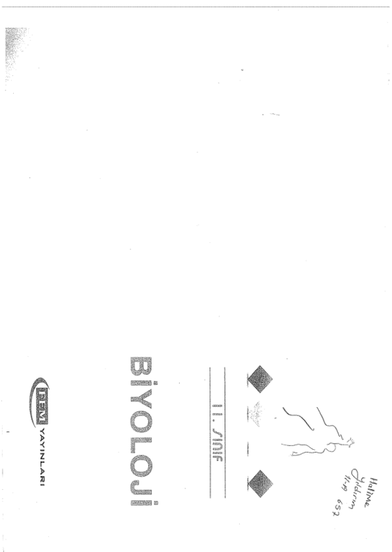 FEM Yayınları 11. Sınıf Biyoloji Konu Anlatımlı Kitap