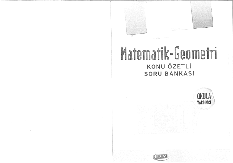 FEM 11. Sınıf Matematik ve Geometri Soru Bankası