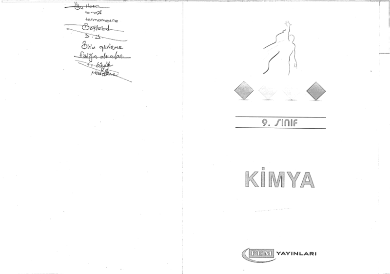 Fem 9. Sınıf Kimya Konu Anlatımlı Kitap