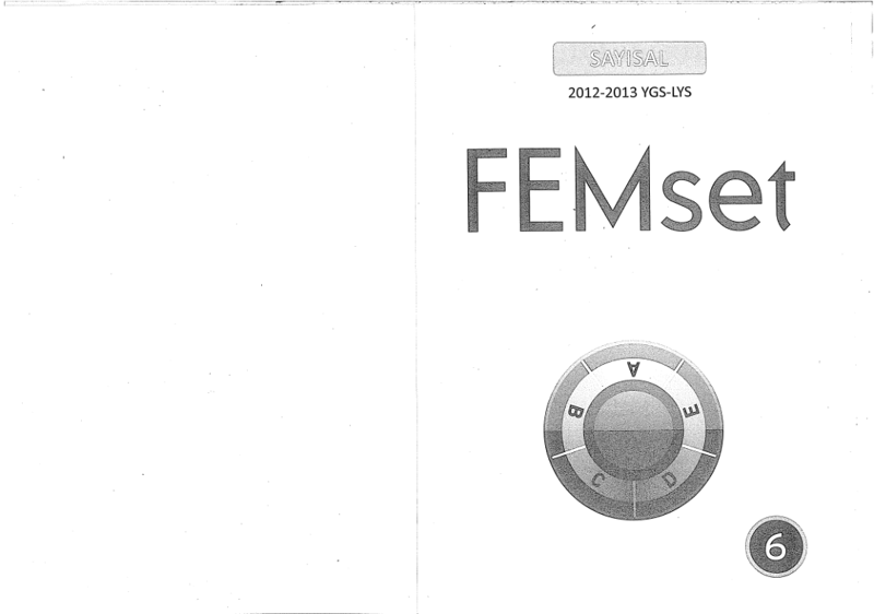 FEM YGS-LYS Sayısal 6'lı Soru Bankası Seti