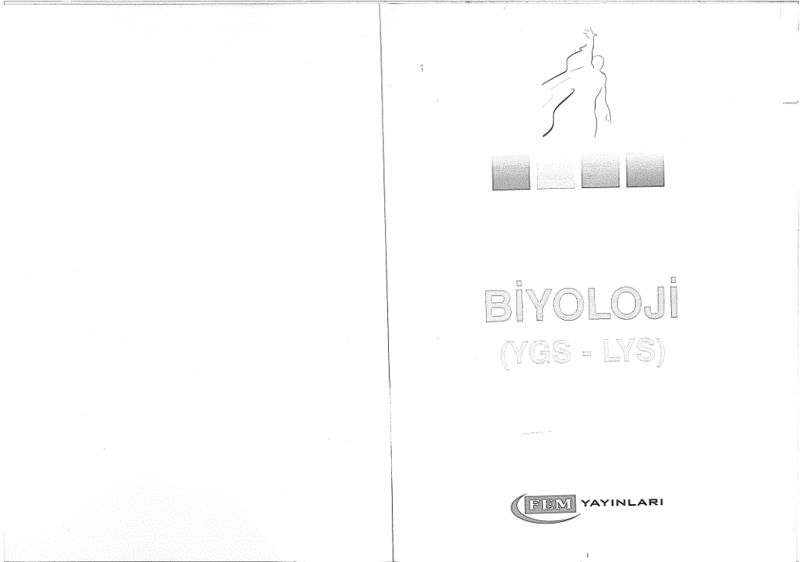 FEM Yayınları YGS-LYS Biyoloji Soru Bankası A Serisi