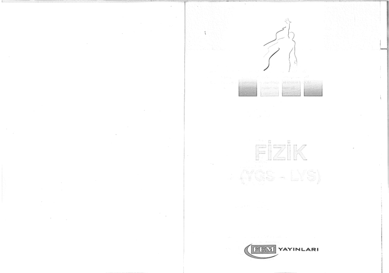 FEM Yayınları YGS-LYS Fizik Konu Anlatımlı Kitap