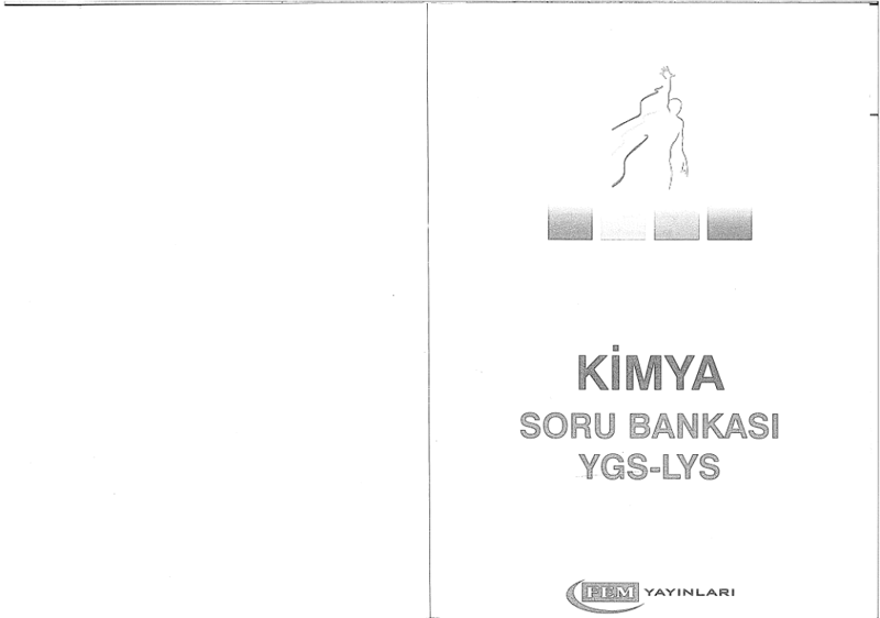 FEM YGS-LYS Kimya Soru Bankası (B Serisi)